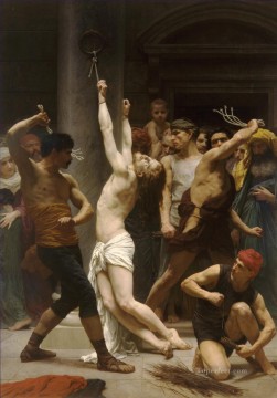 Christentum und Jesus Werke - die Geißelung Christi menschlichen Körper William Adolphe Bouguereau